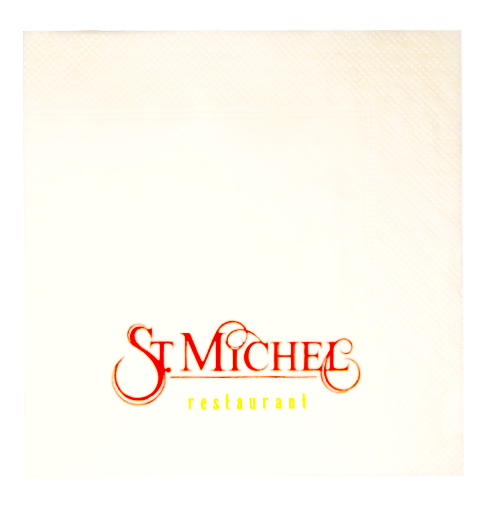 Салфетка с логотипом St. Michel